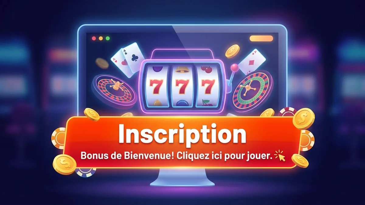 Inscription avec bonus